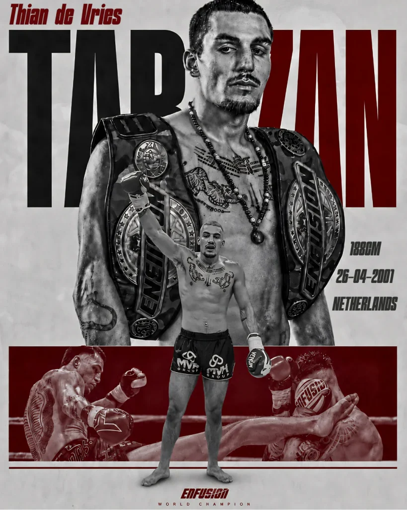 Thian de Vries, Enfusion world champion